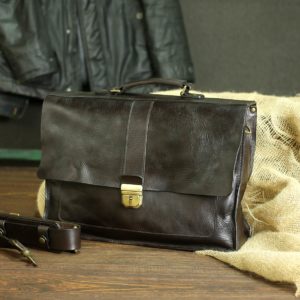 Мужской портфель «Webster»( Вебстер) Dark Brown